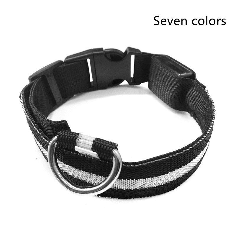 Nylon LED Luminous Pet Collar