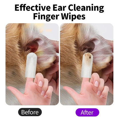 Pet Eye Wipes – Tear Mark Removal & Cleaning Wet Tissues