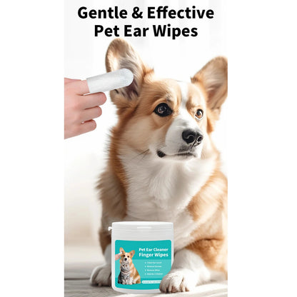 Pet Eye Wipes – Tear Mark Removal & Cleaning Wet Tissues