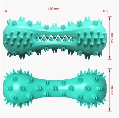 Rubber Chew & Cleaning Dog Toy – Dental Care for Aggressive Chewers