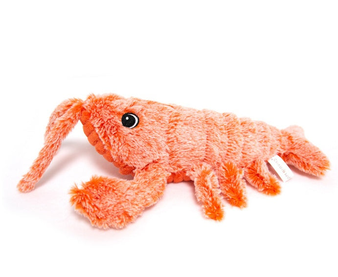 Electric Jumping Shrimp & Lobster Pet Toy – USB Rechargeable