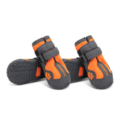 Non-Slip Dog Shoes with Secure Velcro