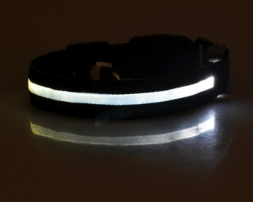 Nylon LED Luminous Pet Collar