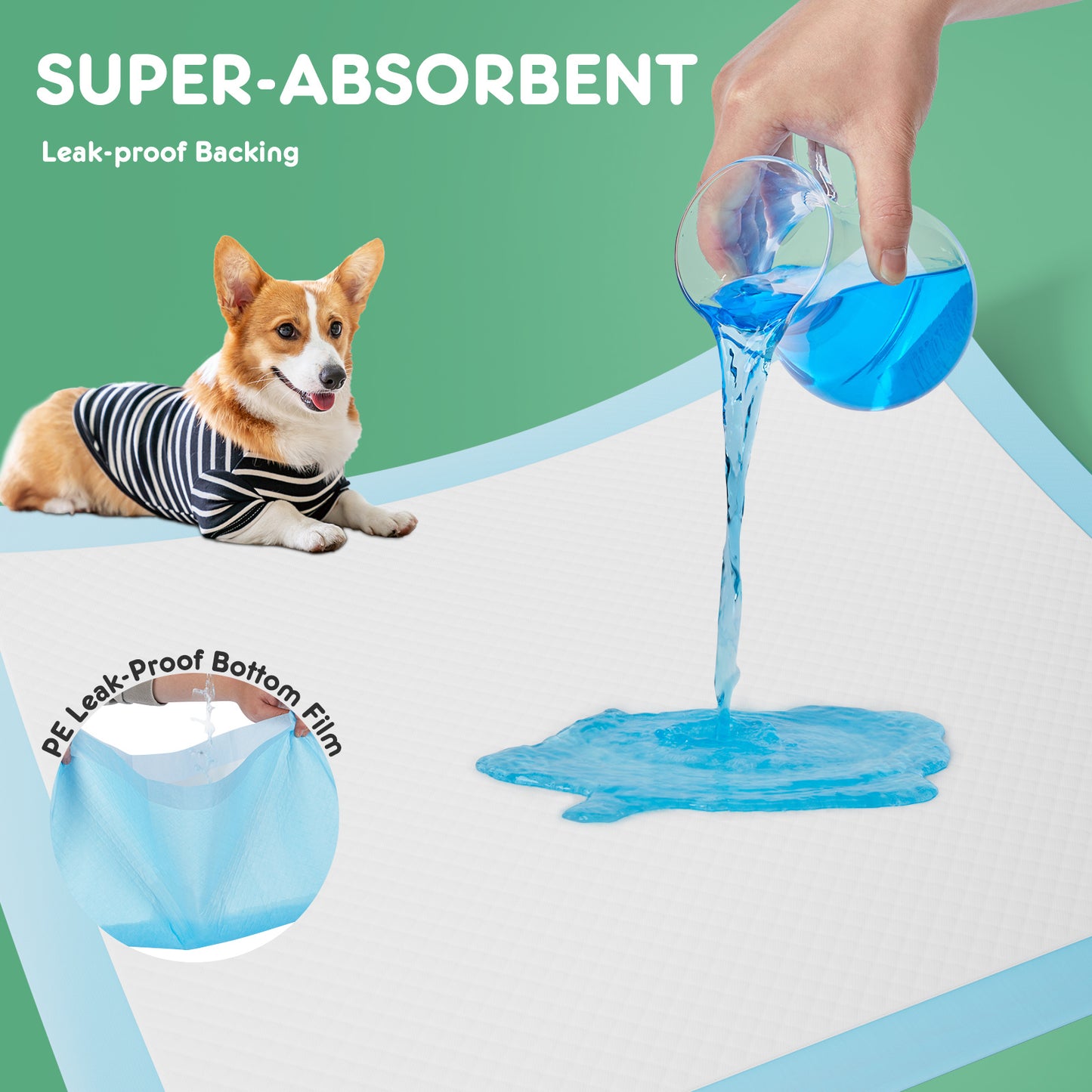 Leak-Proof Disposable Puppy Pads