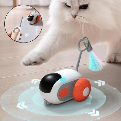 Interactive Remote Control Cat Car – USB Rechargeable Fun