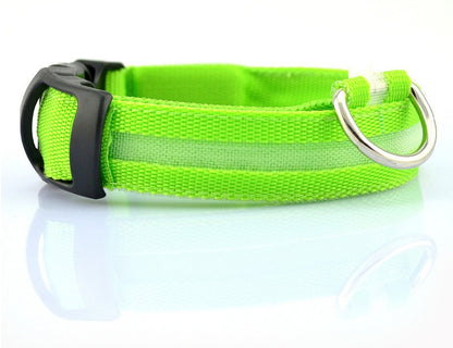 Nylon LED Luminous Pet Collar