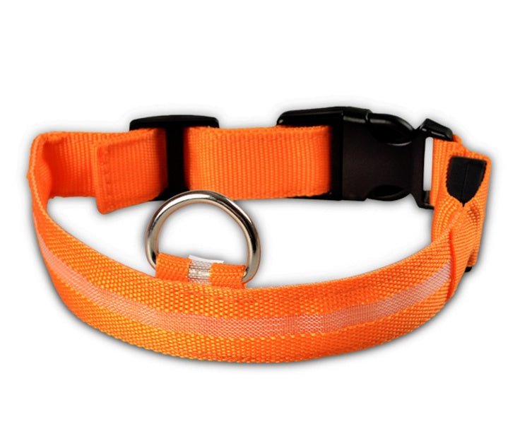 Nylon LED Luminous Pet Collar