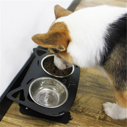 Anti-Spill Pet Feeding & Water Bowl