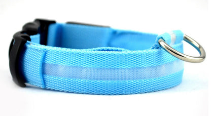 Nylon LED Luminous Pet Collar