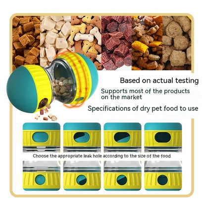 Food Dispensing Puzzle Ball for Dogs – Slow Feeder Design