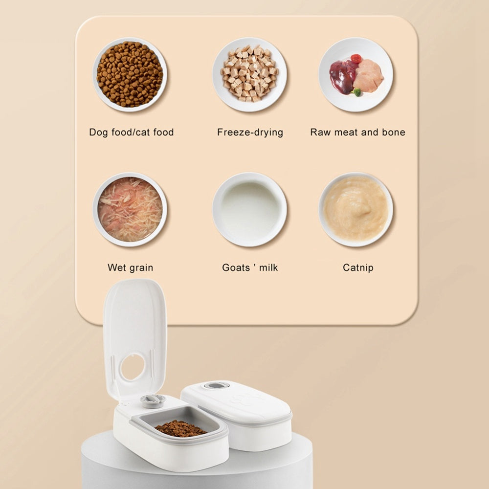 Smart Auto Pet Feeder with Timed Dispensing