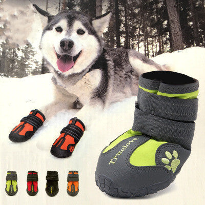 Non-Slip Dog Shoes with Secure Velcro