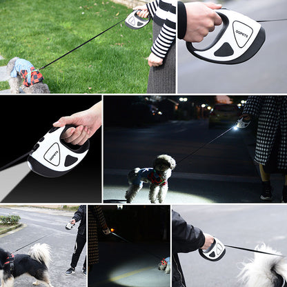 Automatic Retractable LED Pet Leash