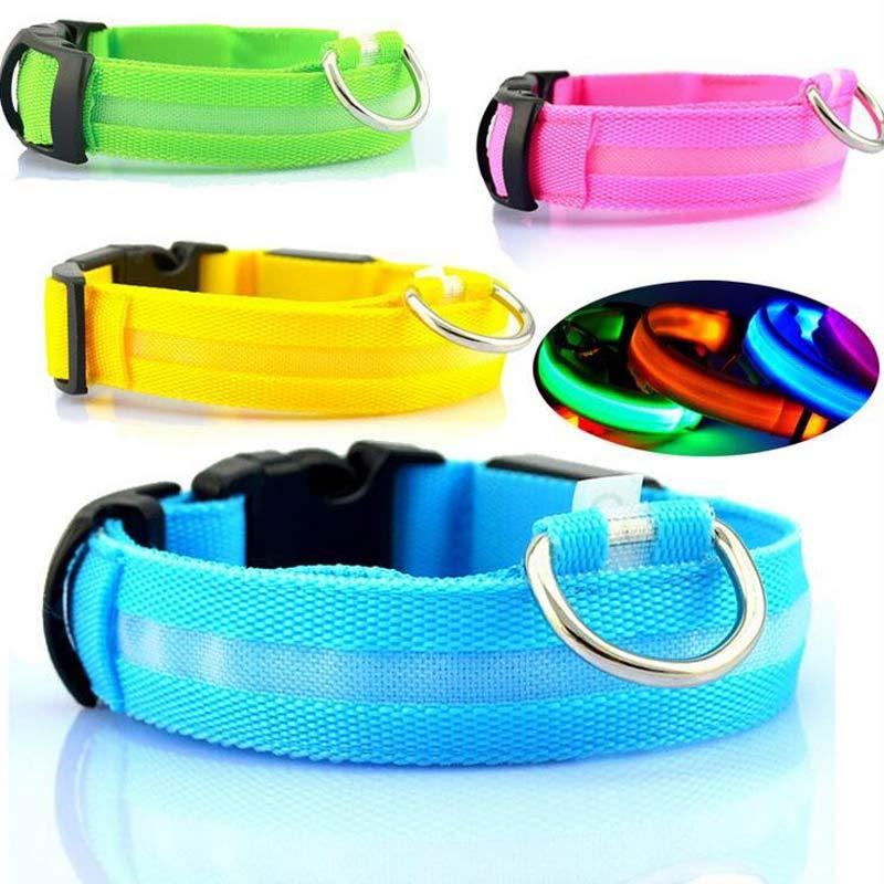 Nylon LED Luminous Pet Collar