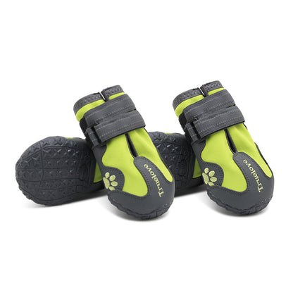 Non-Slip Dog Shoes with Secure Velcro