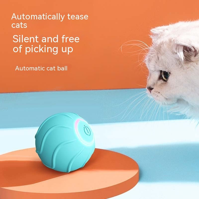 Smart Automatic Bouncing Cat Ball – Interactive Teaser