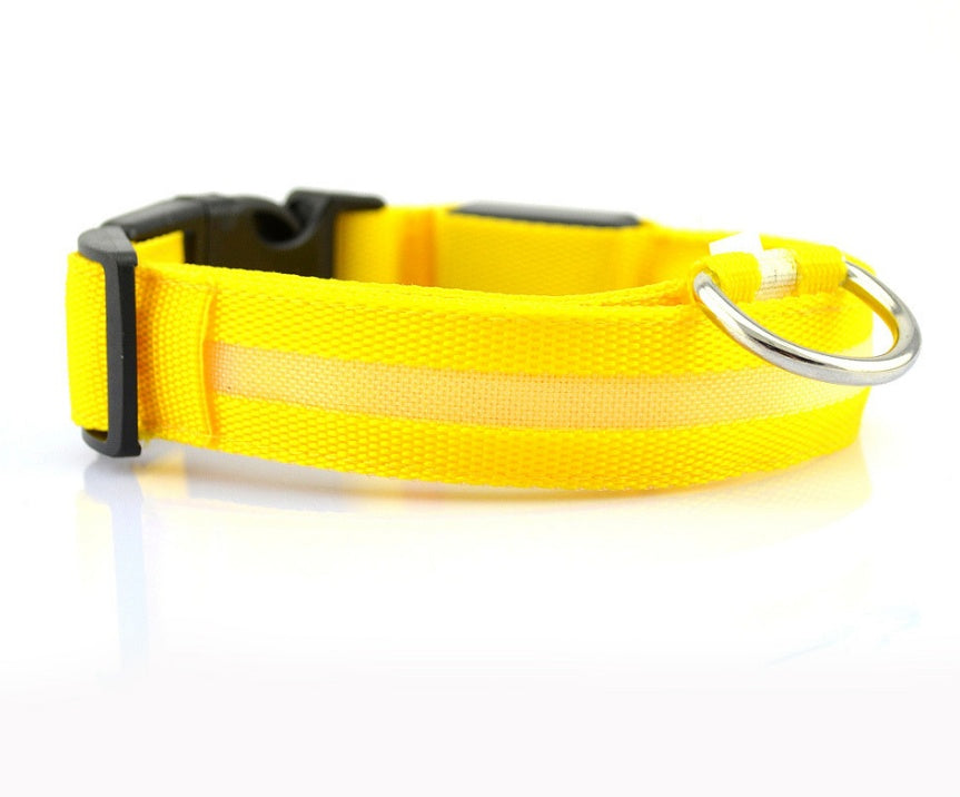 Nylon LED Luminous Pet Collar