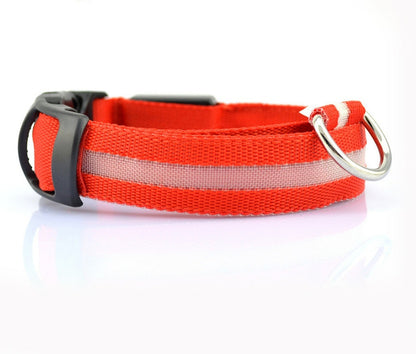 Nylon LED Luminous Pet Collar