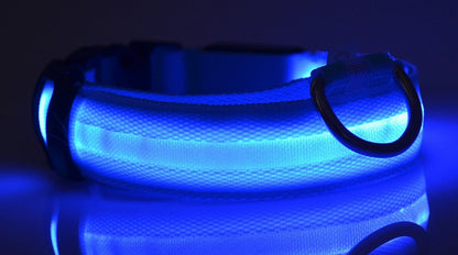 Nylon LED Luminous Pet Collar