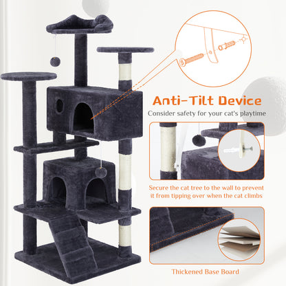 Multi-Functional Cat Treehouse & Climbing Frame