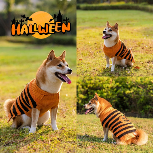 Halloween Pet Sweater & Costume Vest