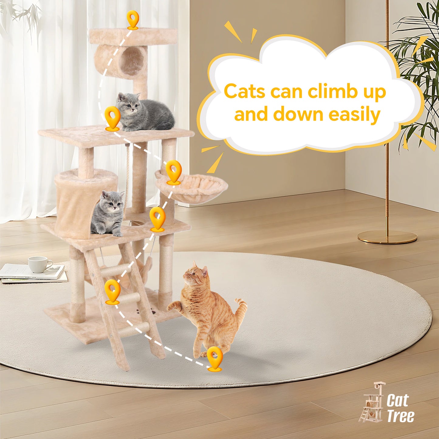 Modern Cat Climbing Frame