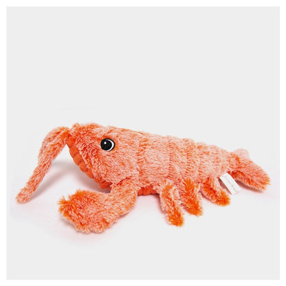 Electric Jumping Shrimp & Lobster Pet Toy – USB Rechargeable