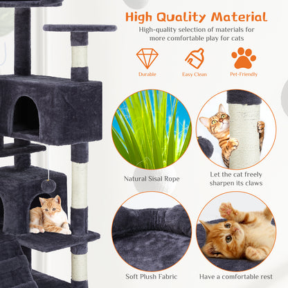 Multi-Functional Cat Treehouse & Climbing Frame