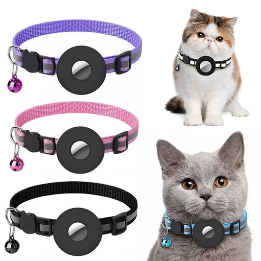 Reflective Airtag Protective Pet Collar