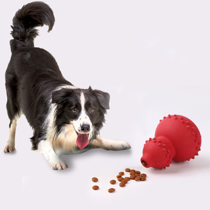 Durable Natural Rubber Pet Toy – Bite & Grind Resistant