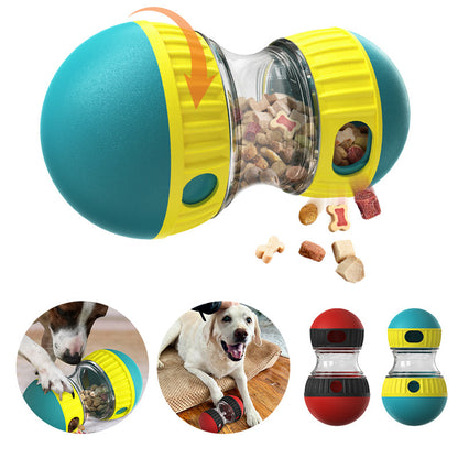 Food Dispensing Puzzle Ball for Dogs – Slow Feeder Design