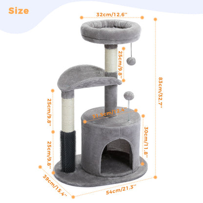 Compact Indoor Cat Tree