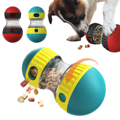 Food Dispensing Puzzle Ball for Dogs – Slow Feeder Design