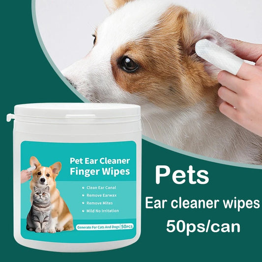 Pet Eye Wipes – Tear Mark Removal & Cleaning Wet Tissues