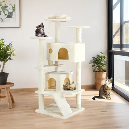 Multi-Functional Cat Treehouse & Climbing Frame